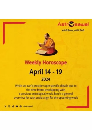 Daily Horoscope: Discover Celestial Guidance for Today at AstoSawal