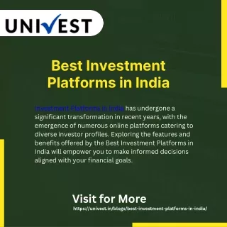 Best Investment Platforms in India