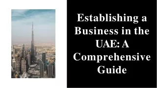 Set up a company in UAE