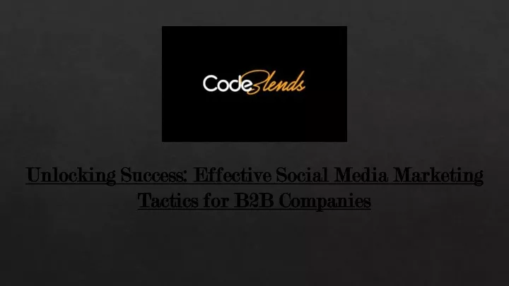 unlocking success effective social media