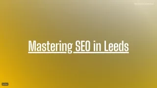 Mastering SEO in Leeds | Rise Digital Marketing