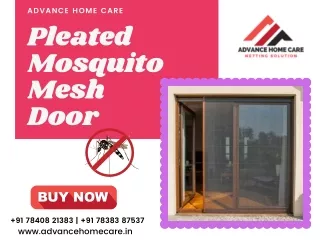 advance Home Care - Pleated Mosquito Mesh Door