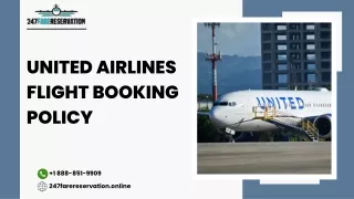 United Airlines Flight Booking Policy