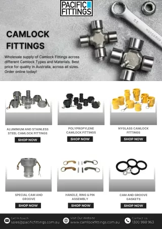Top-Quality Camlock Fittings