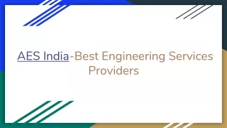 AES India-Best Engineering Services Providers