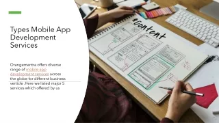Top 5 Types Of Mobile App Development Services