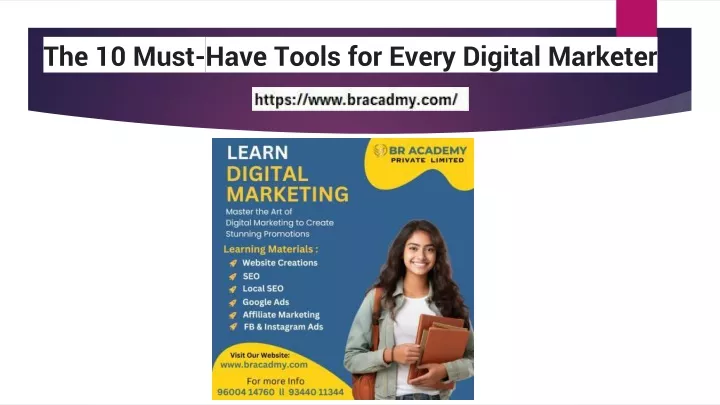 the 10 must have tools for every digital marketer