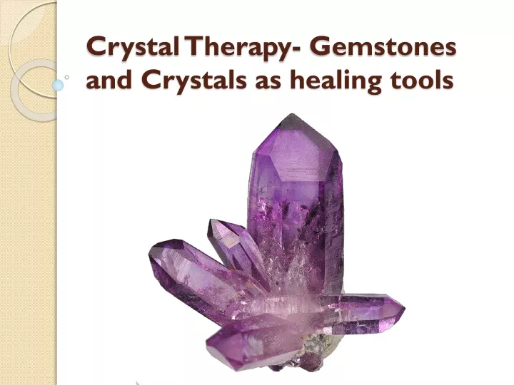 crystal therapy gemstones and crystals as healing tools