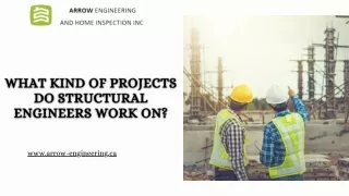 What Kind of Projects Do Structural Engineers Work On?