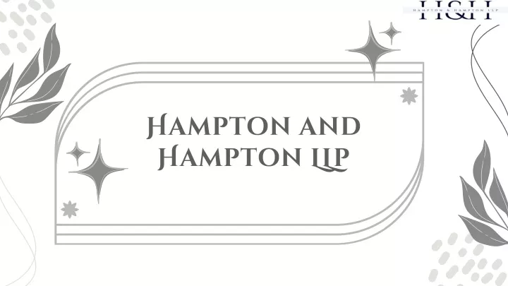 hampton and hampton llp