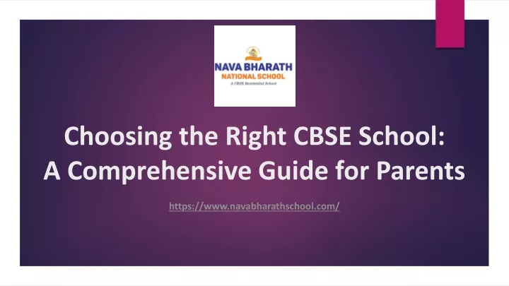 choosing the right cbse school a comprehensive guide for parents