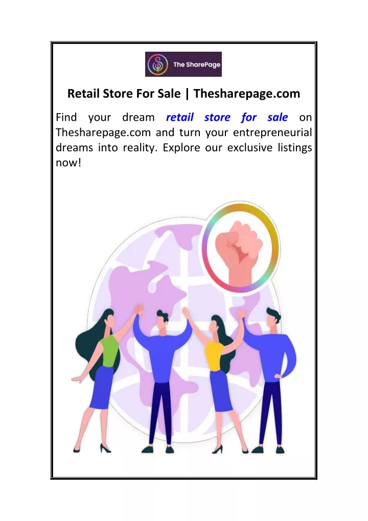 retail store for sale thesharepage com