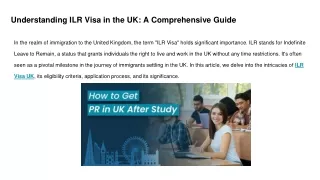 ilr visa ppt