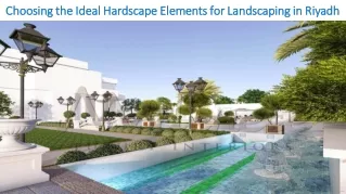 choosing the ideal hardscape elements
