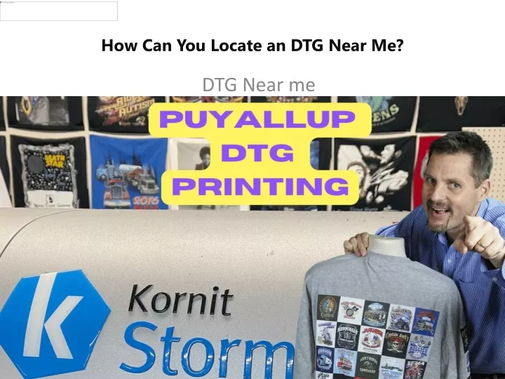 how can you locate an dtg near me