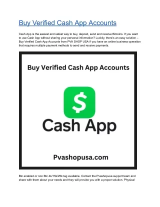 Buy Verified Cash App Accounts (2)