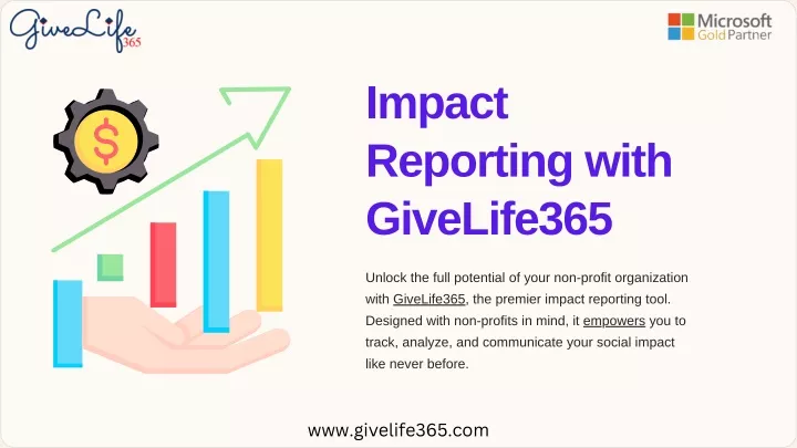 impact reporting with givelife365