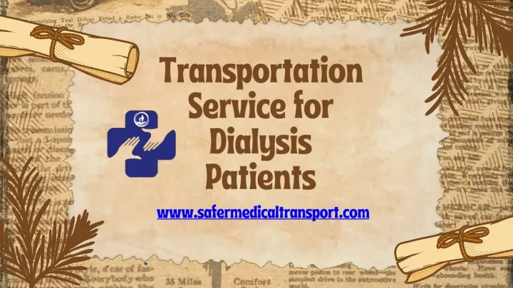 transportationservice for dialysis patients