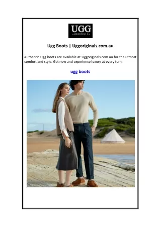 Ugg Boots  Uggoriginals.com.au