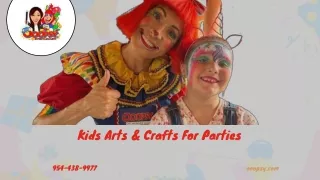Kids Arts & Crafts For Parties