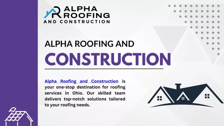 alpha roofing and