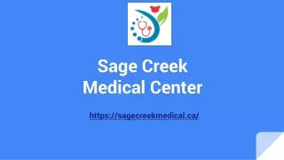 Winnipeg Health Service Medical Center - Sage Creek Medical Center