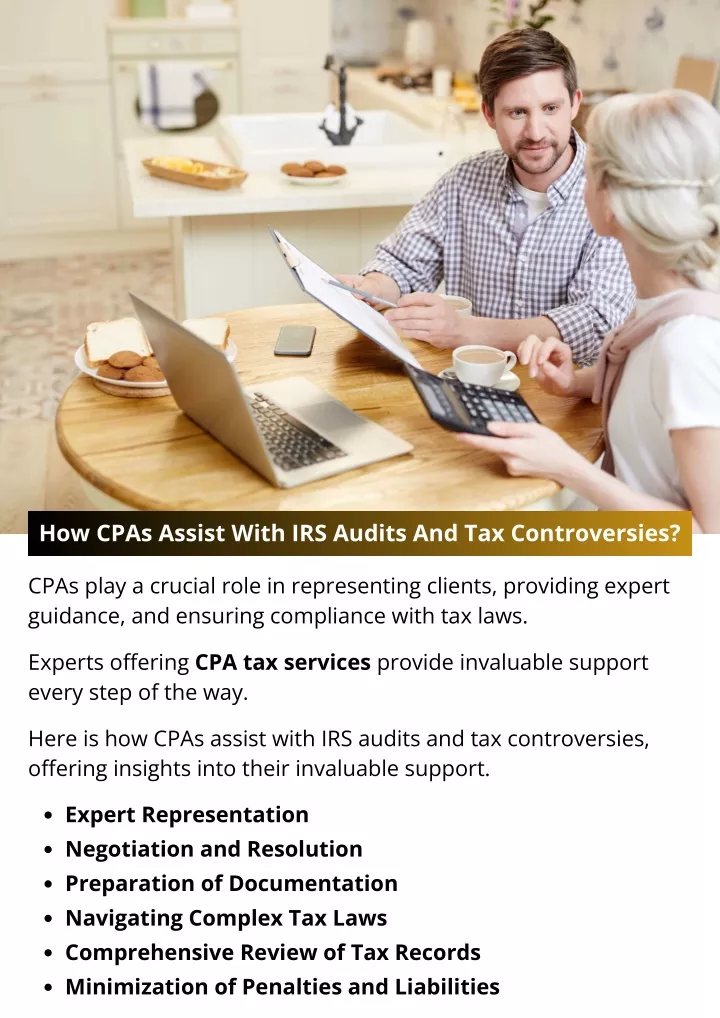 how cpas assist with irs audits