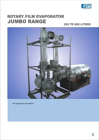Jumbo-rotary-film-evaporator | Goel scientific | Canada