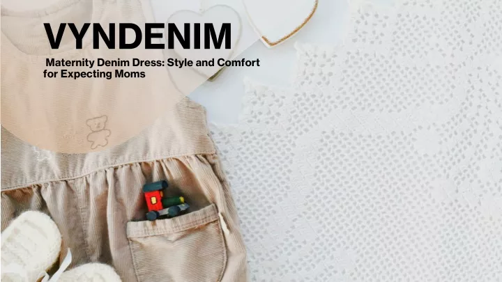 vyndenim maternity denim dress style and comfort for expecting moms