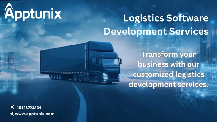 logistics software development services