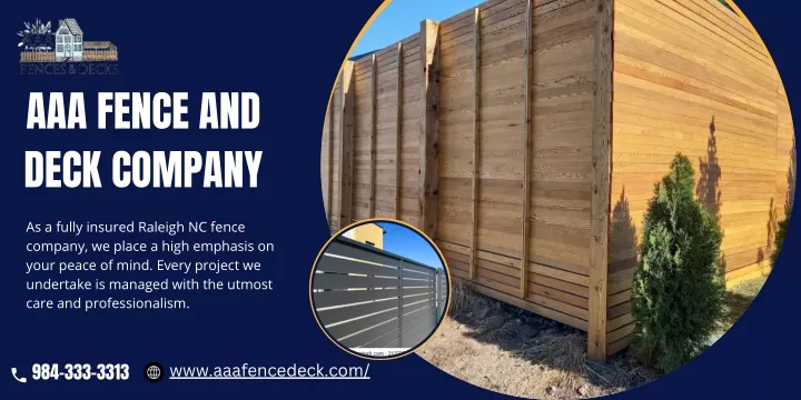 aaa fence and deck company