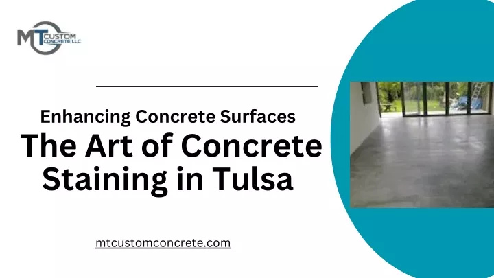 enhancing concrete surfaces