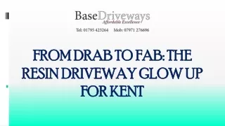 From Drab to Fab: The Resin Driveway Glow Up for Kent