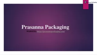 Prasanna Packaging- Filling and Sealing Machine