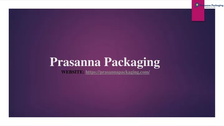 prasanna packaging