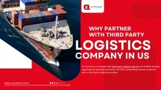 Partner with a Third Party Logistics Company in US