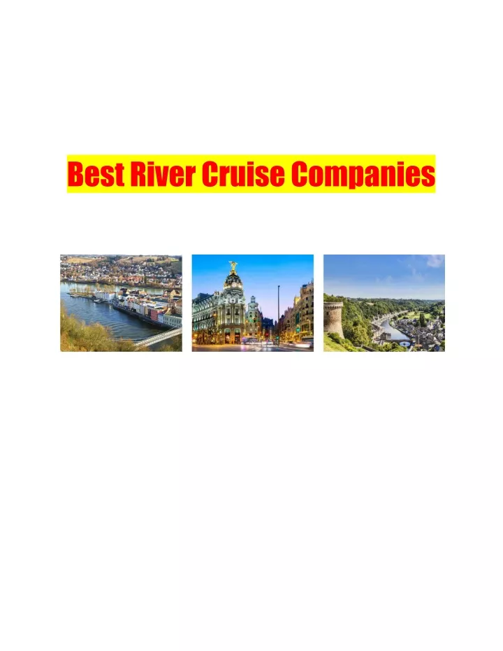 bestrivercruisecompanies