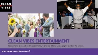 Elevate Your Wedding Entrance with the Perfect Song By Clean Vibes Entertainment