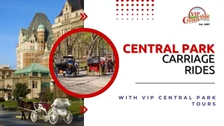 Central Park Carriage Rides in New York