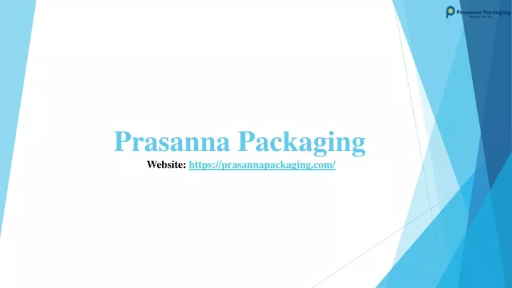 prasanna packaging website https