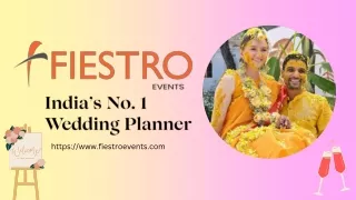 Fiestro Events - Your Destination Wedding Partner
