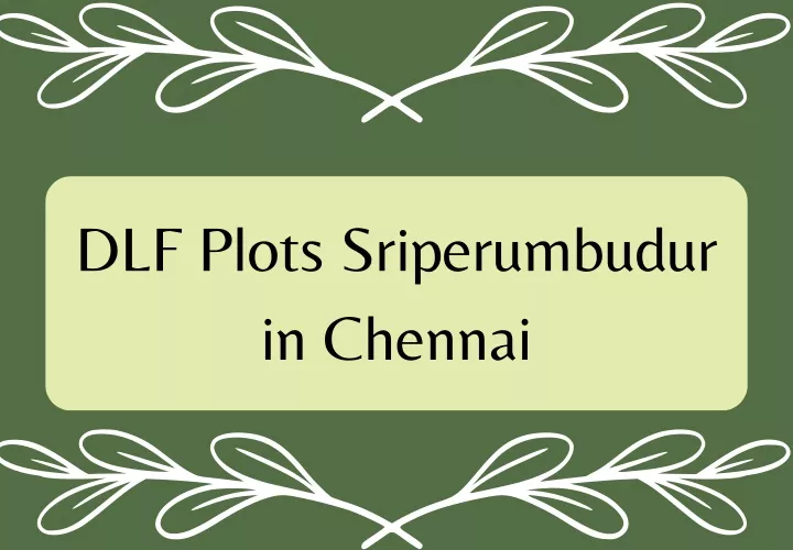 dlf plots sriperumbudur in chennai