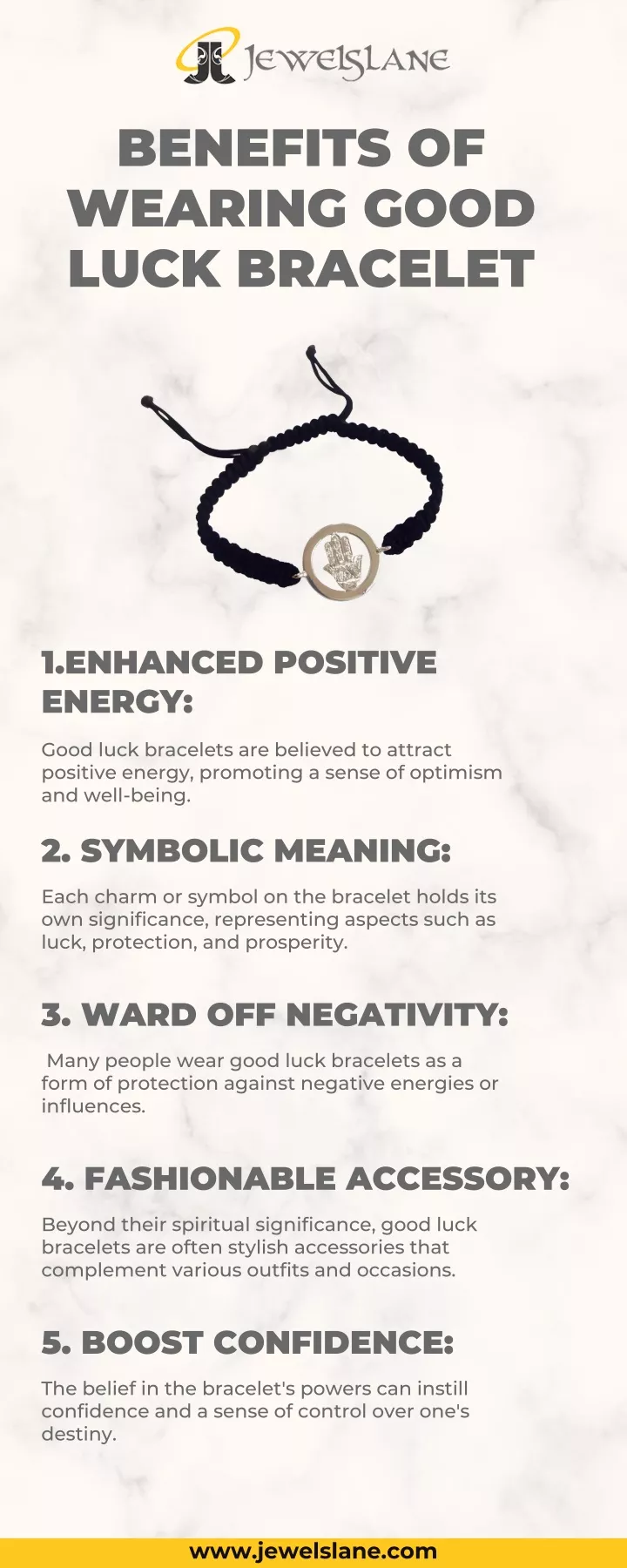 benefits of wearing good luck bracelet