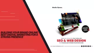Building Your Brand Online Best Digital Marketing for a Strong Presence