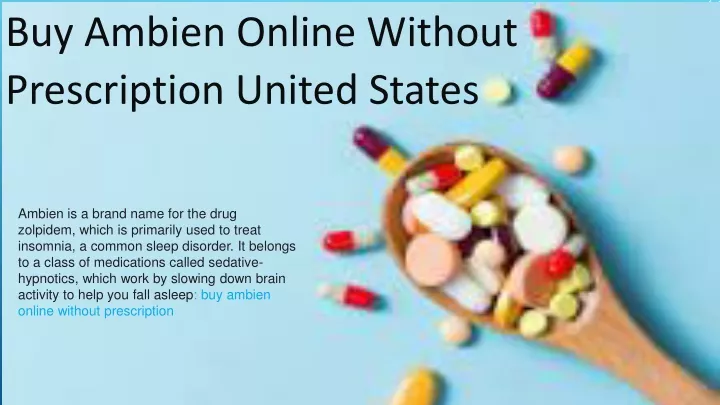 buy ambien online without prescription united