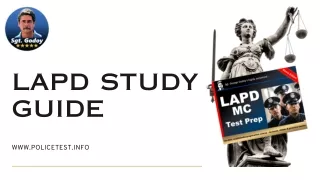 LAPD Study Guide | Ace the LAPD Exam with Sgt. Godoy