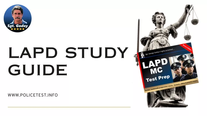lapd study guide