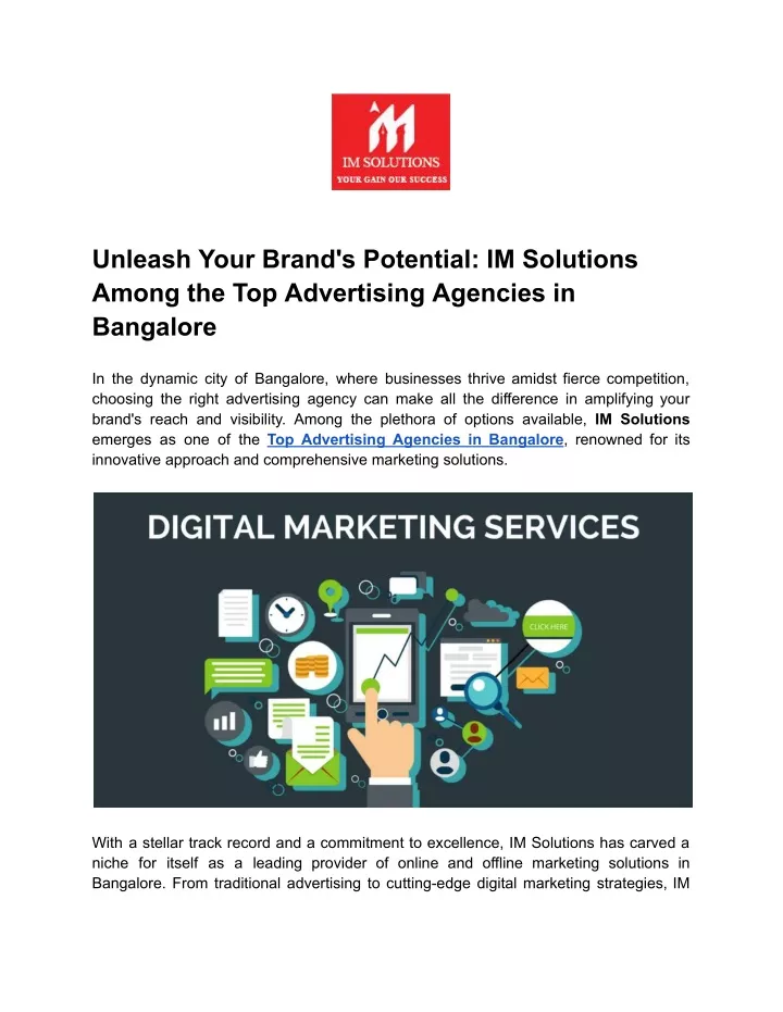unleash your brand s potential im solutions among