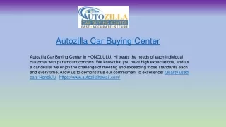 Quality Used Car Sales