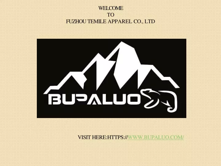 welcome to fuzhou temile apparel co ltd